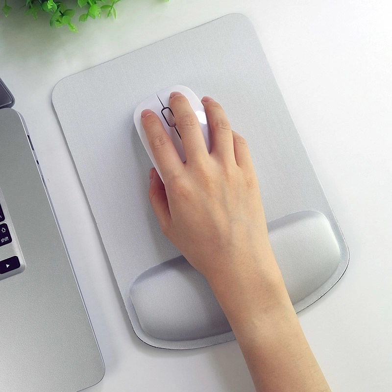 Elastic Memory Foam Mouse Pad with Wrist Rest 1