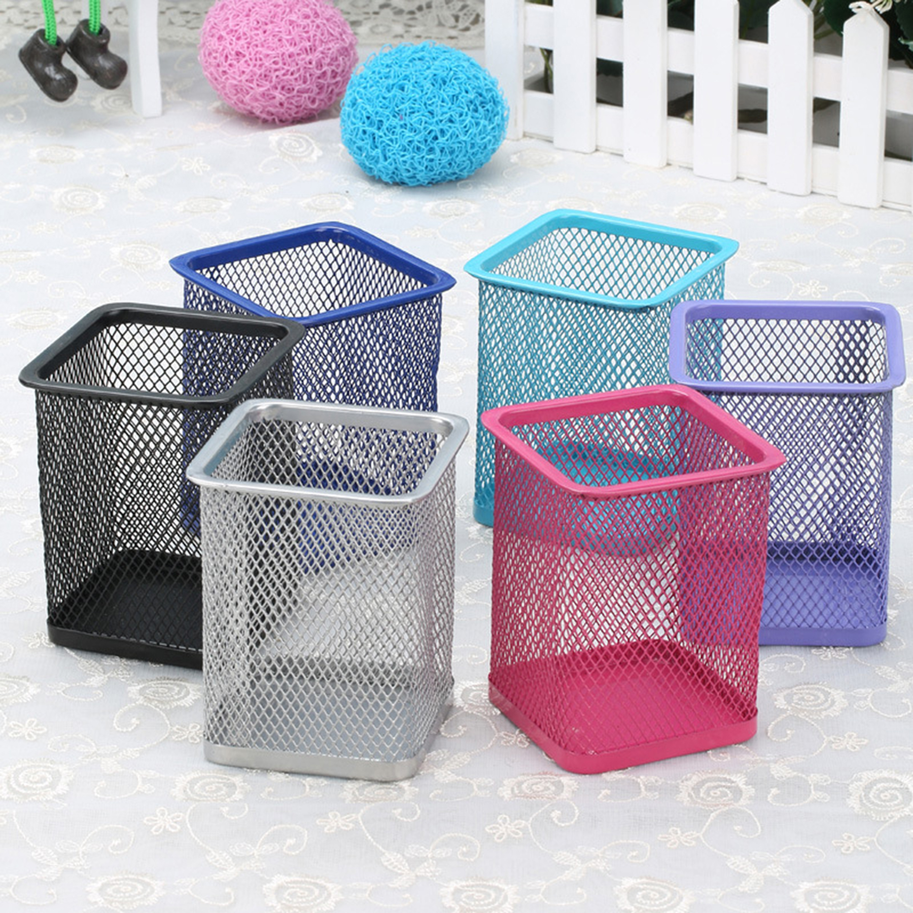 Mesh Basic Pencil Holder 2