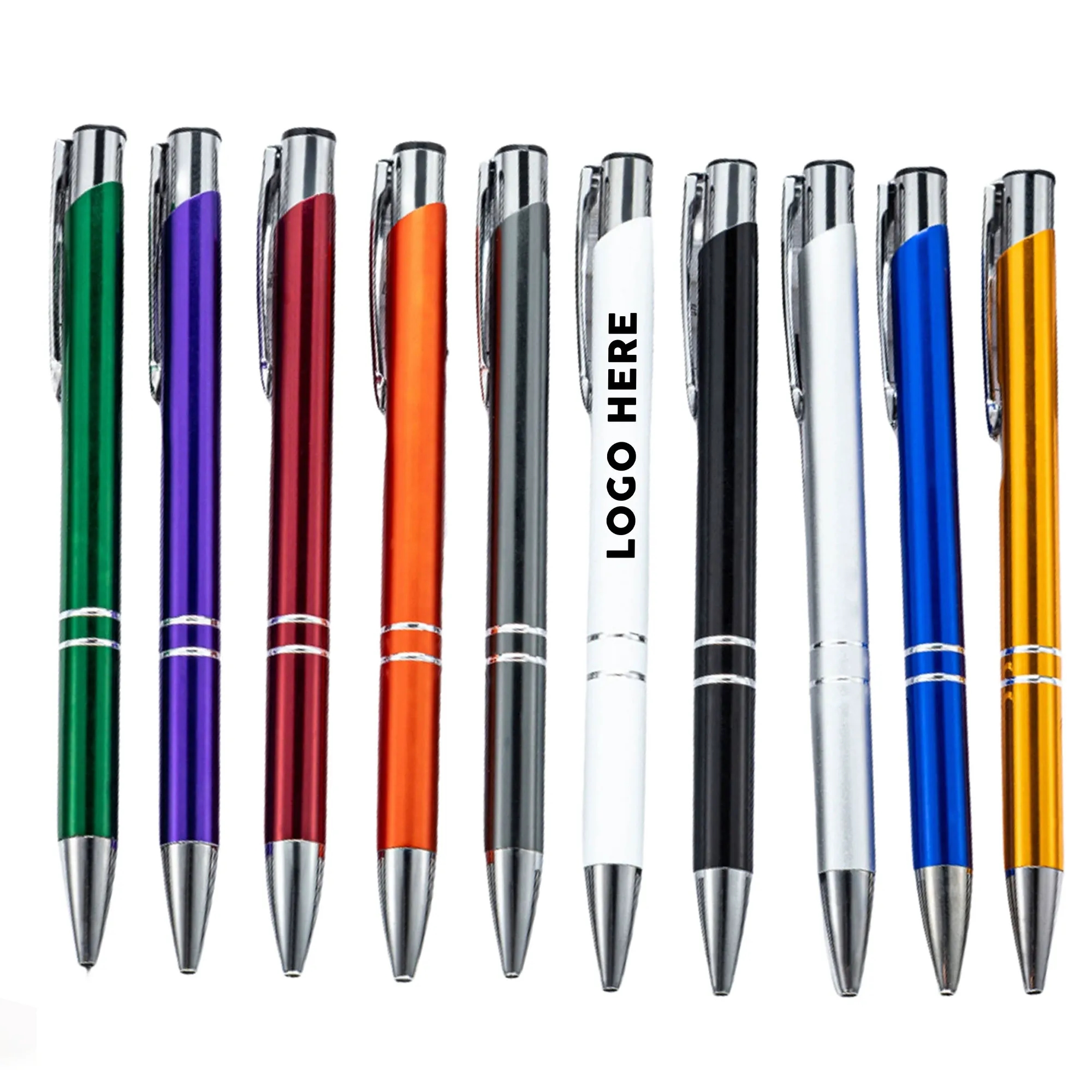 Aluminium Barrel Ballpoint Pen 6