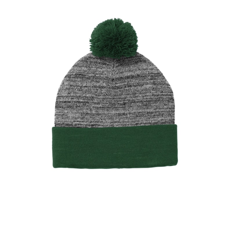 Sport-Tek Heather Pom Pom Beanie 5