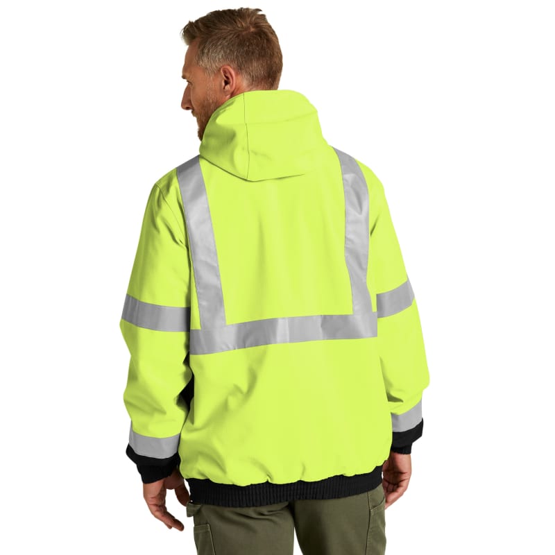 CornerStone ANSI 107 Class 3 Waterproof Insulated Ripstop Bomber Jacket 8