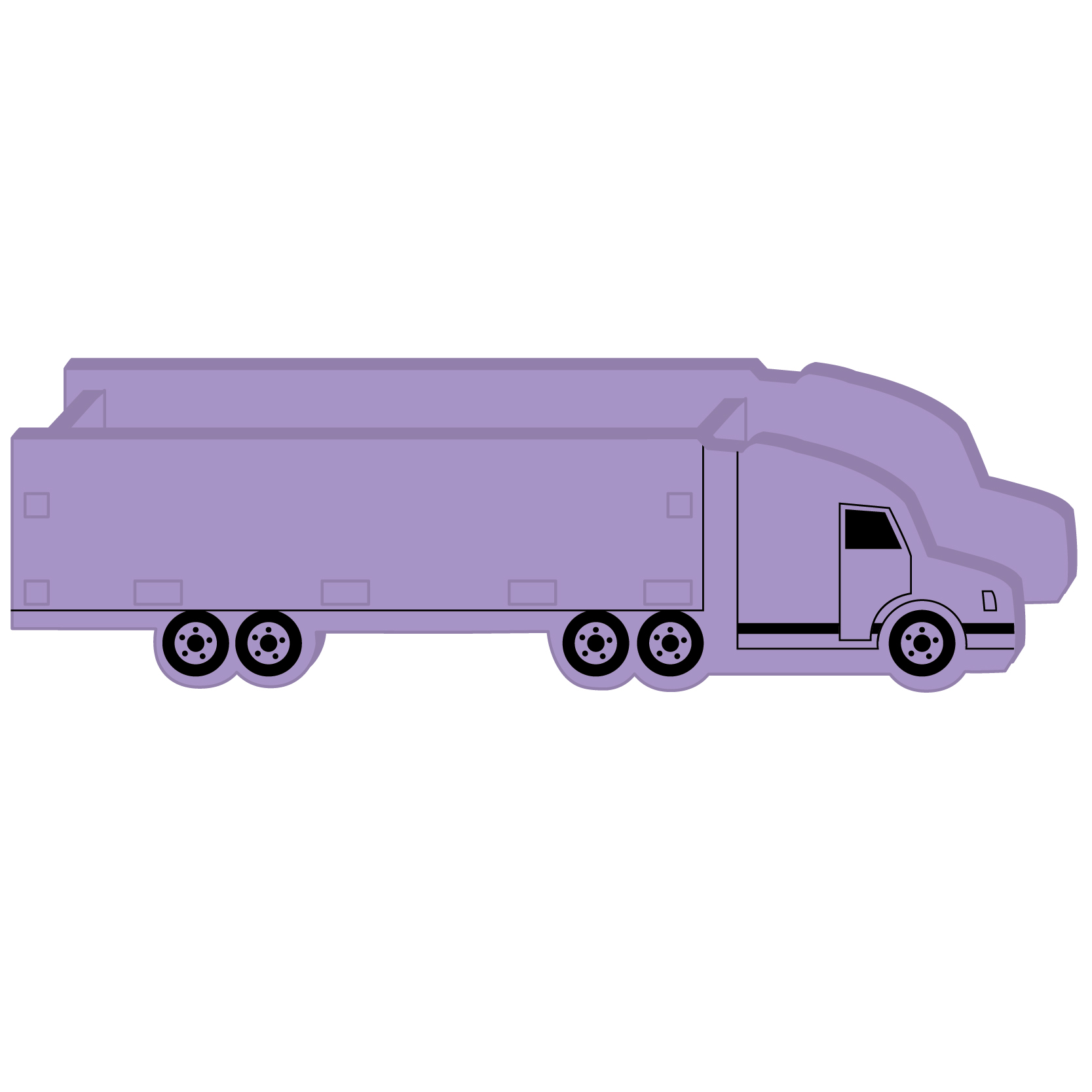 Semi Truck Desktop Caddy 5