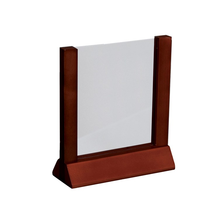 Wood Countertop Sign Holder 5w x 7h