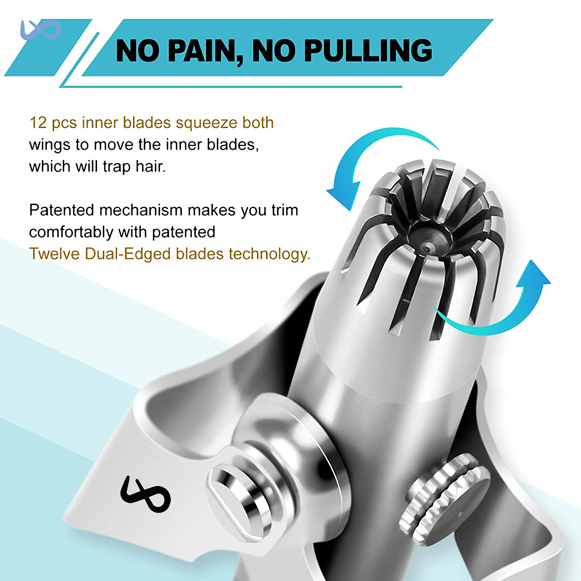 Electric Nose Hair Trimmer for Men 3