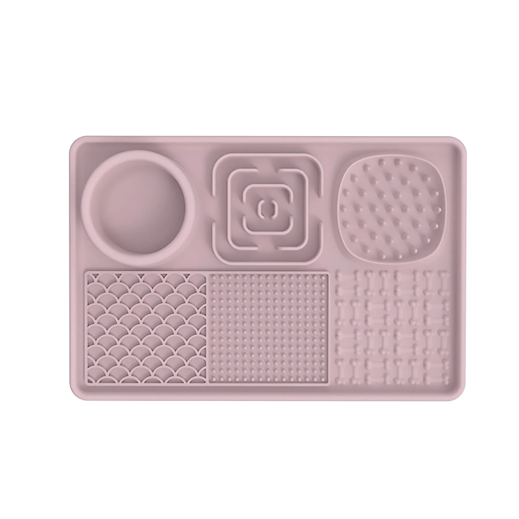 Silicone Rectangular Pet Licking Pad 6