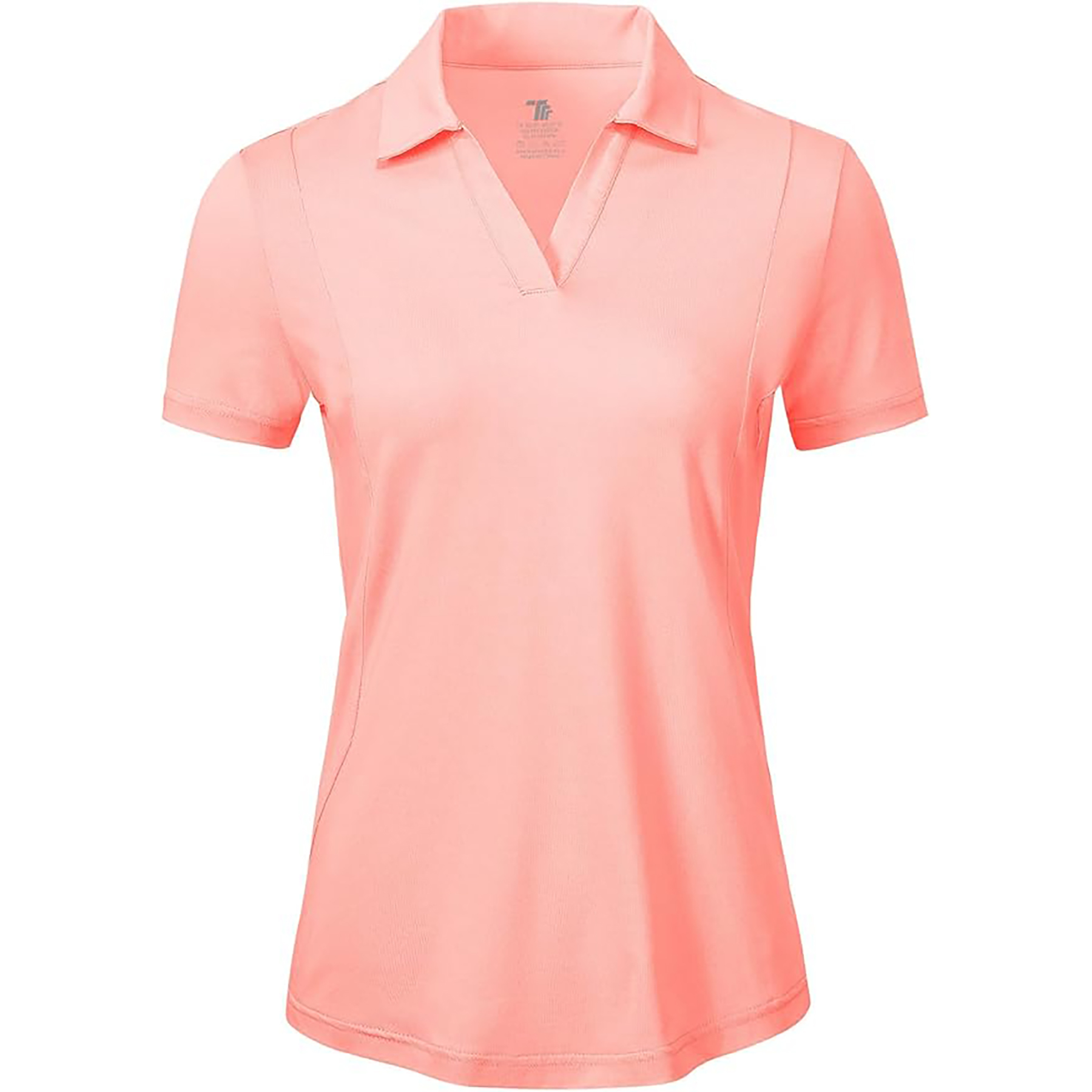 Women's V Neck Tennis Polo Shirt 16
