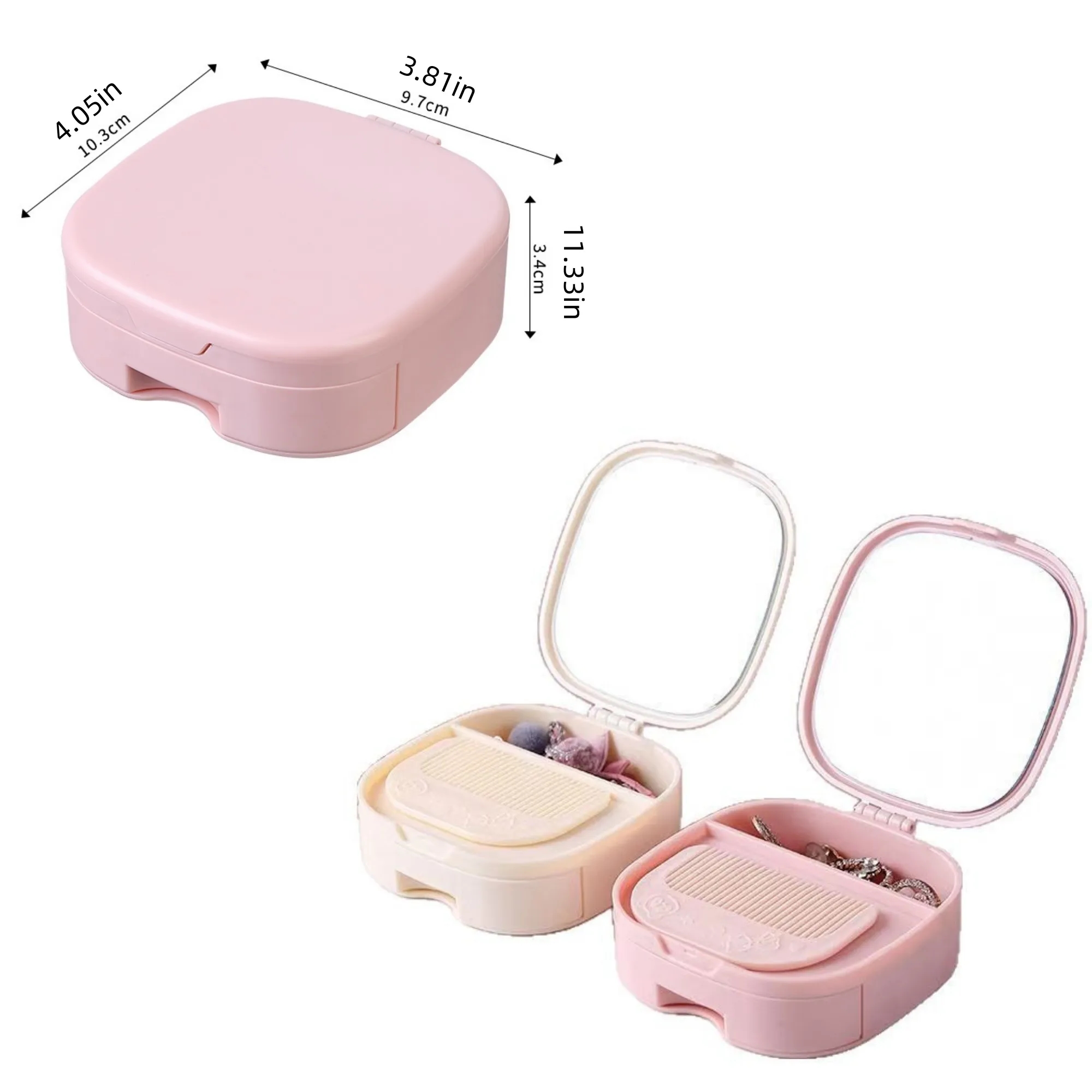 Customized portable comb storage box 5