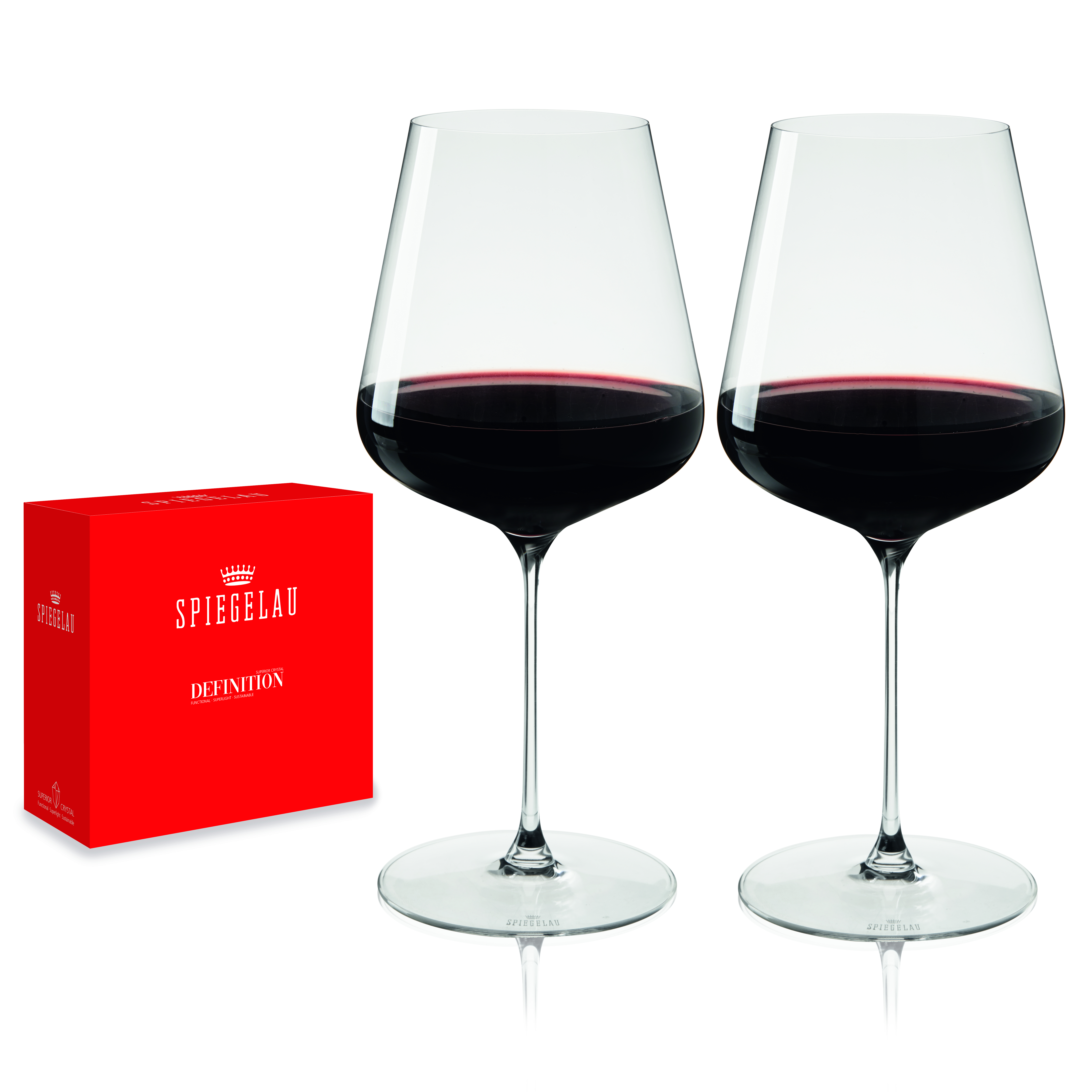 Spiegelau Definition 26 oz Bordeaux Glass, set of 2 7