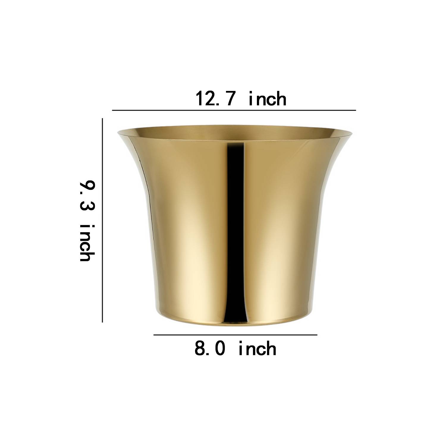 Large Capacity Stainless Steel Champagne Basin 1