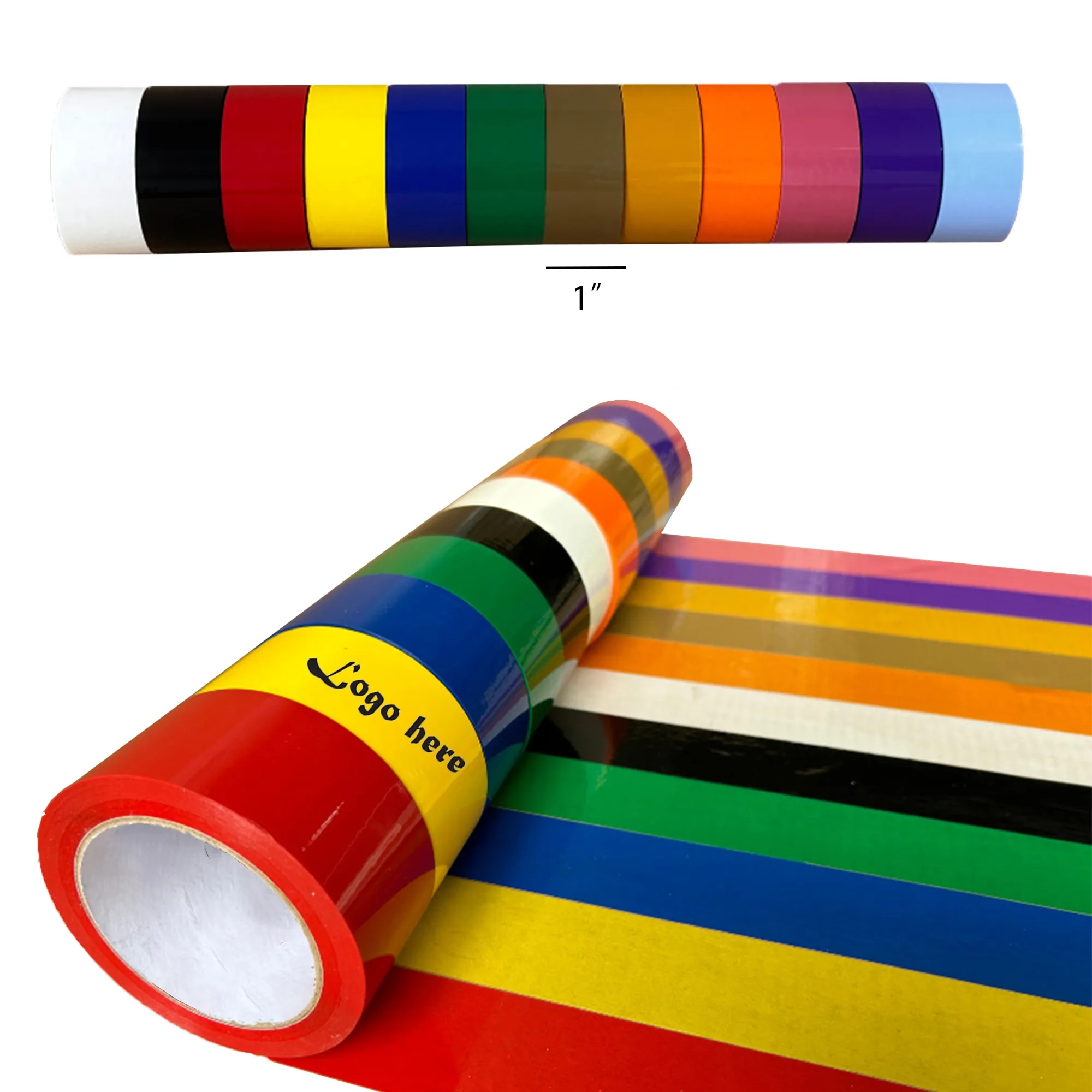 Custom BOPP Colored Packing Tape 1