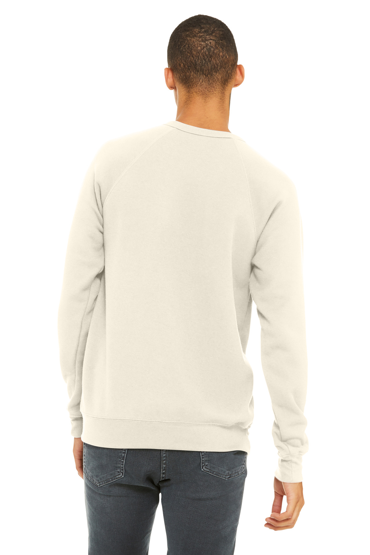 BELLA+CANVAS Unisex Sponge Fleece Raglan Sweatshirt. BC3901 30