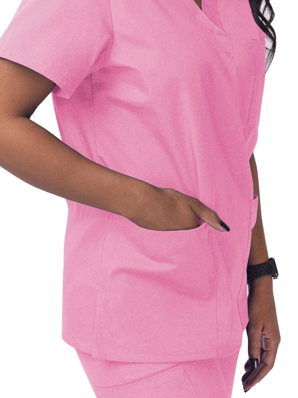 Adar - Sivvan - Unisex V-Neck 3 Pocket Top 48