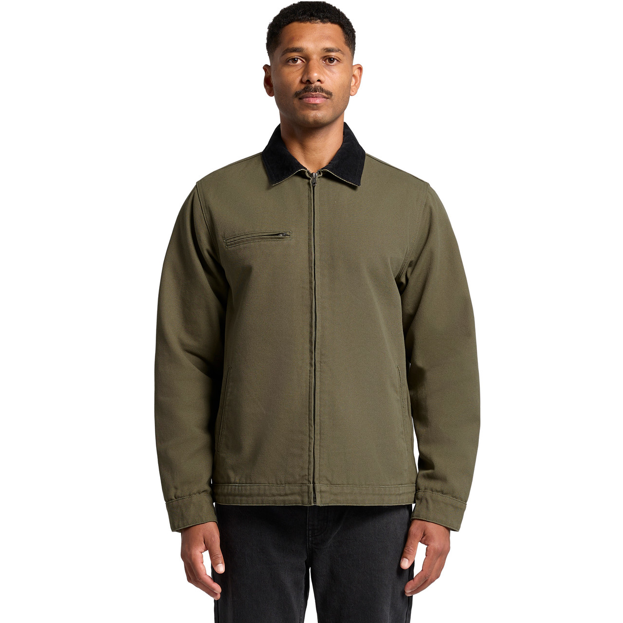 Canvas Cord Collar Jacket | 5533 12