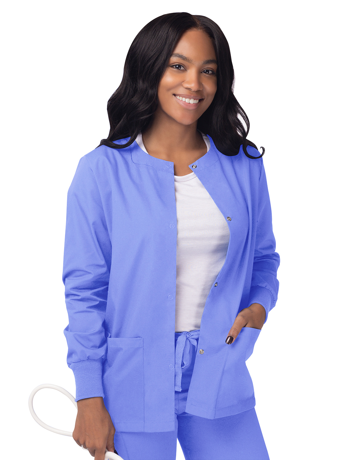 Adar - Sivvan - Women's Warm-Up Snap Close Jacket 14