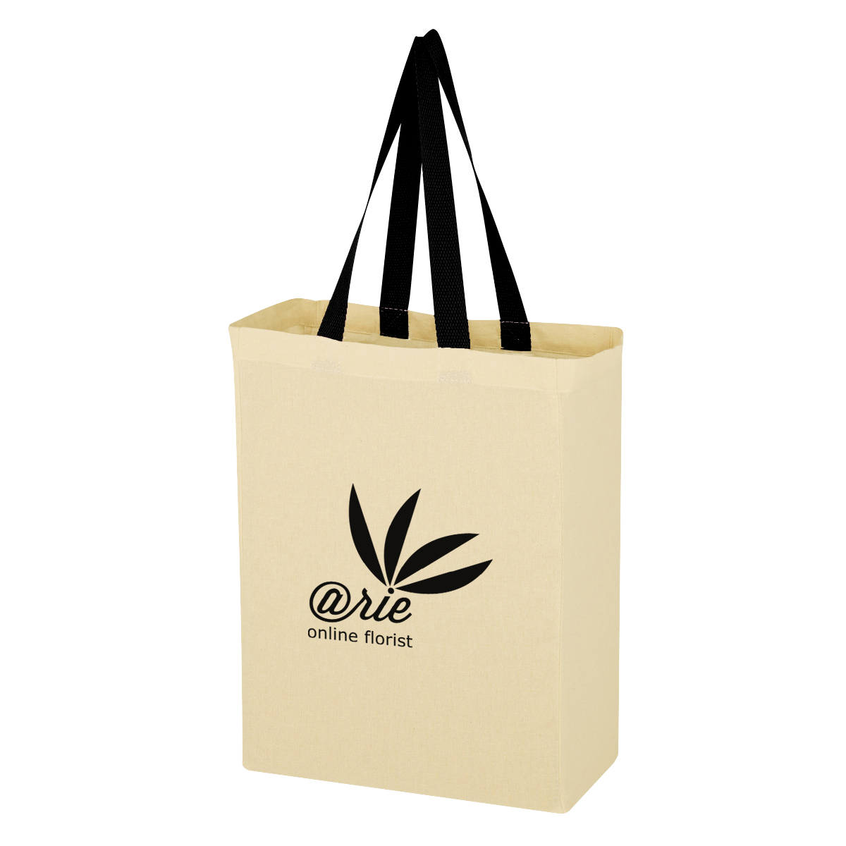 Natural Cotton Canvas Grocery Tote Bag, custom tote bag with logo imprint 5