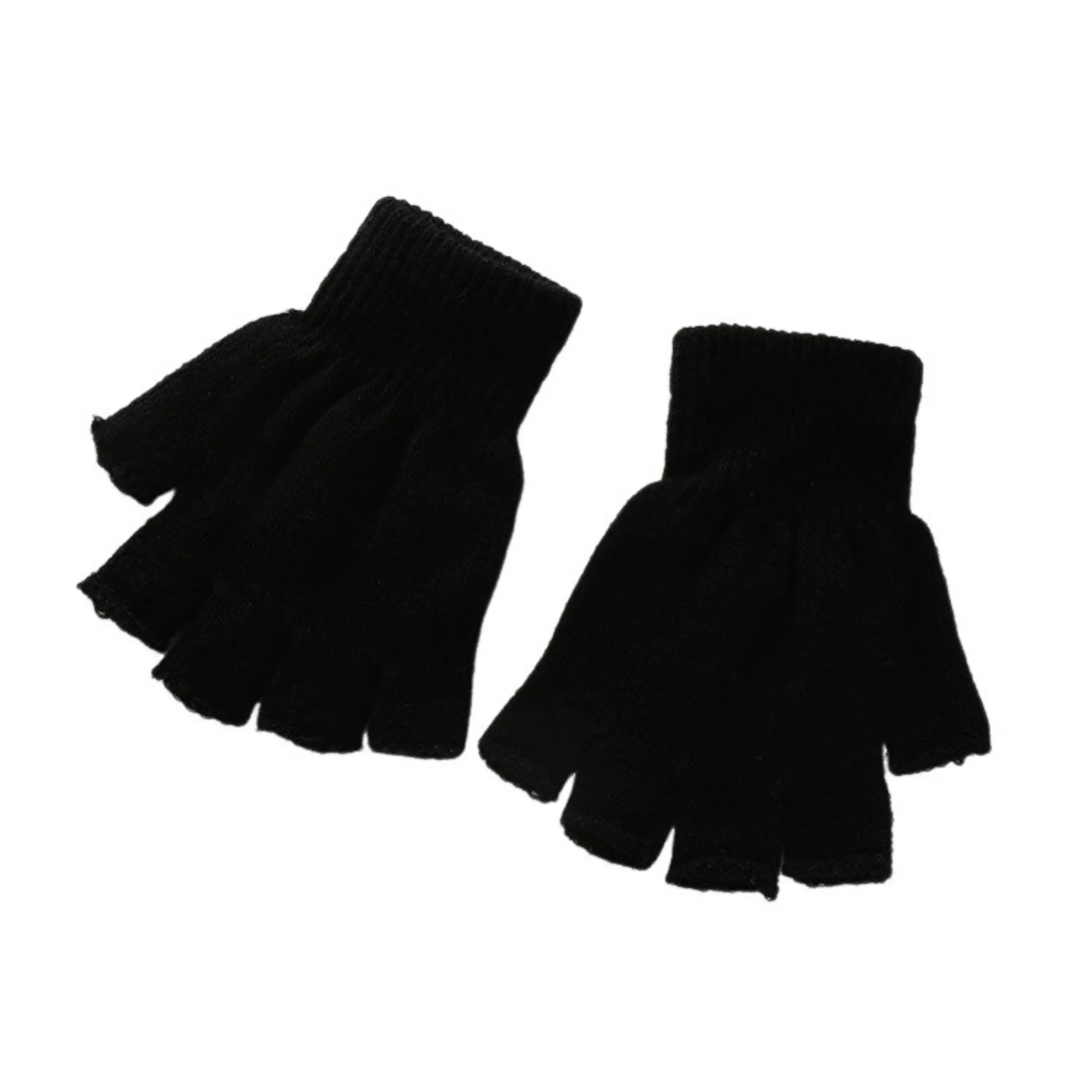 Acrylic Half-Finger Gloves 2