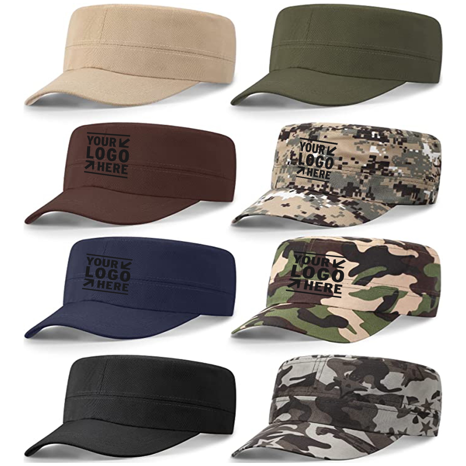 Men's and Women's Adjustable Military Cap 3