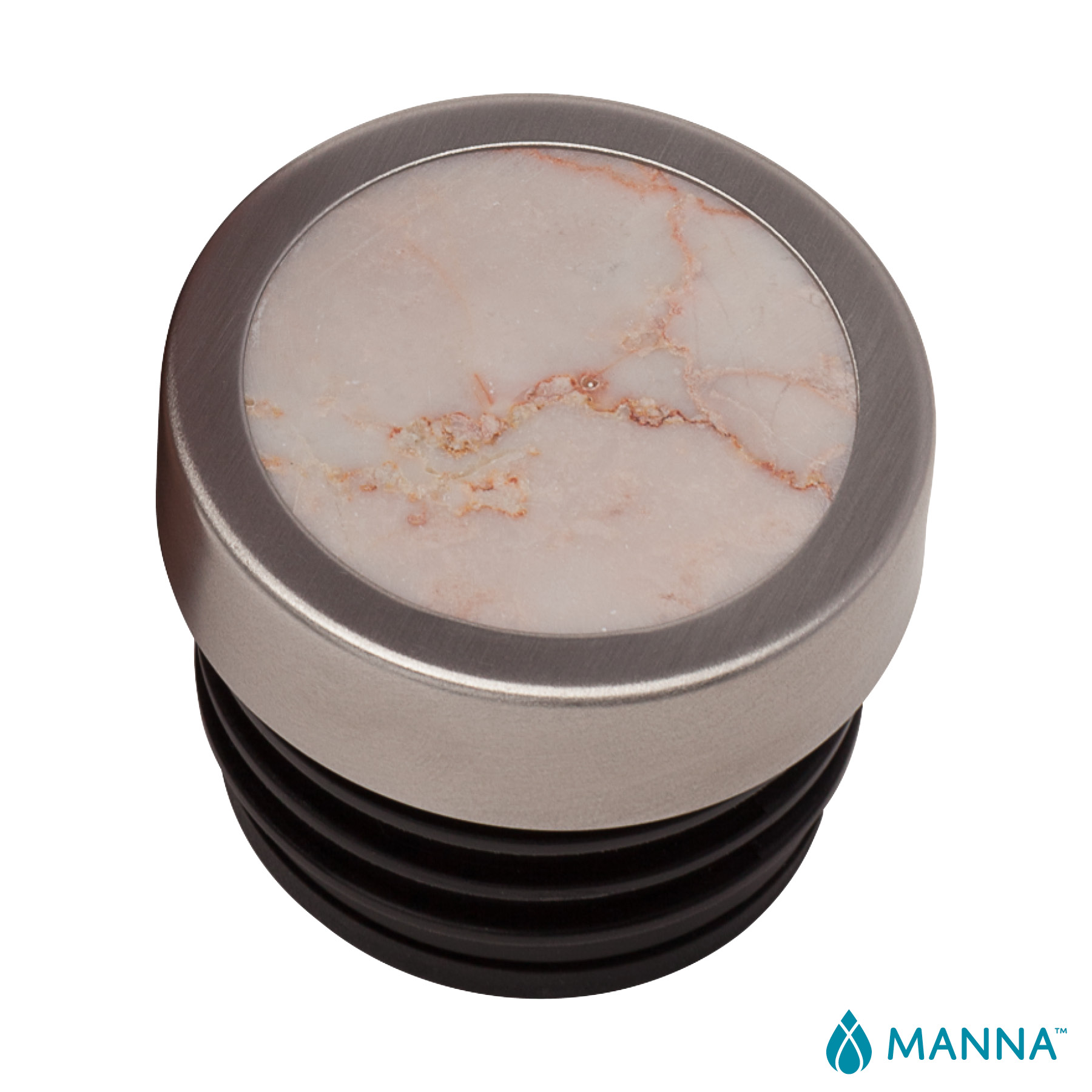 Manna™ 18 oz. Oasis Stainless Steel Water Bottle w/ Marble Lid 14