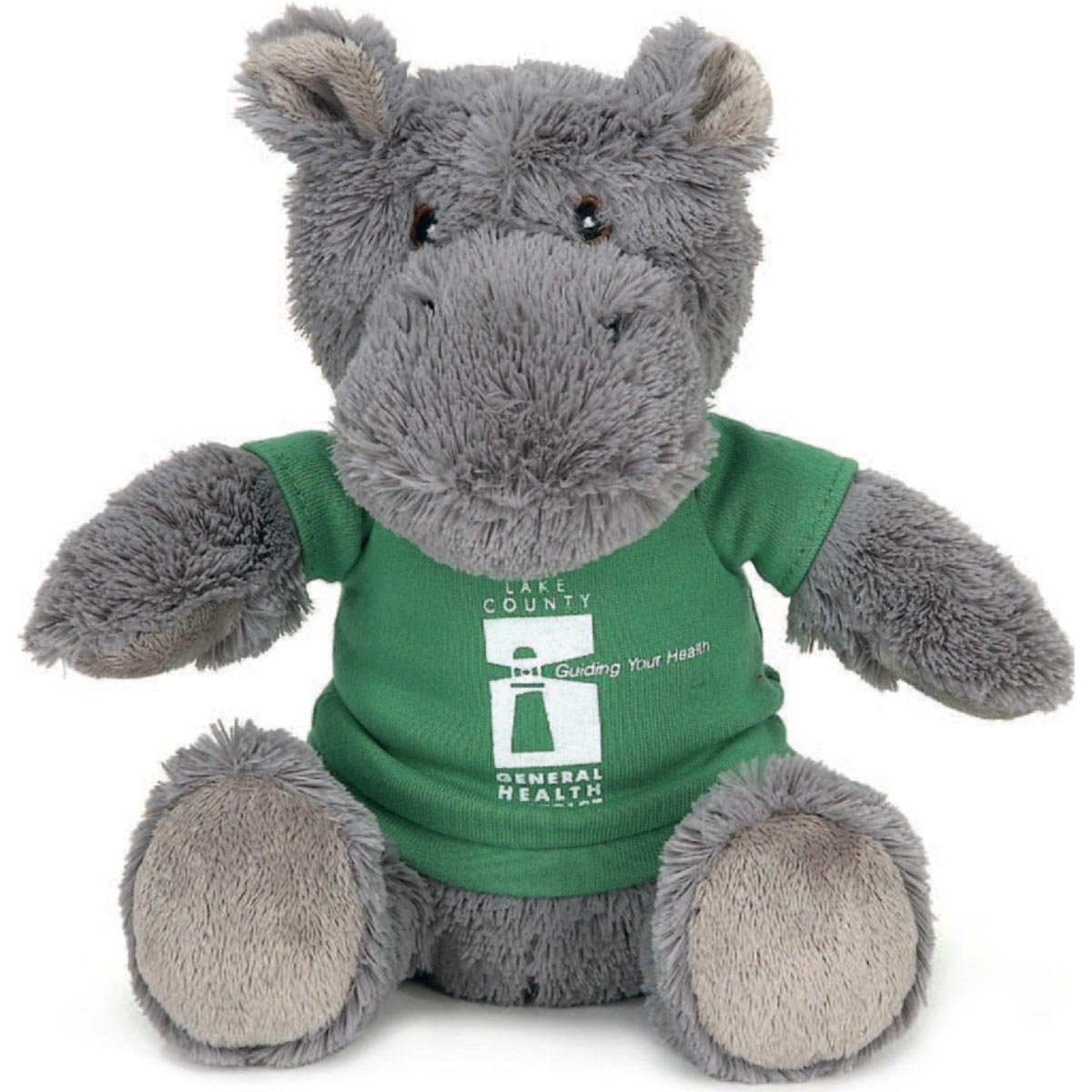 10" Extra Soft Furry Friend- Hippo 4