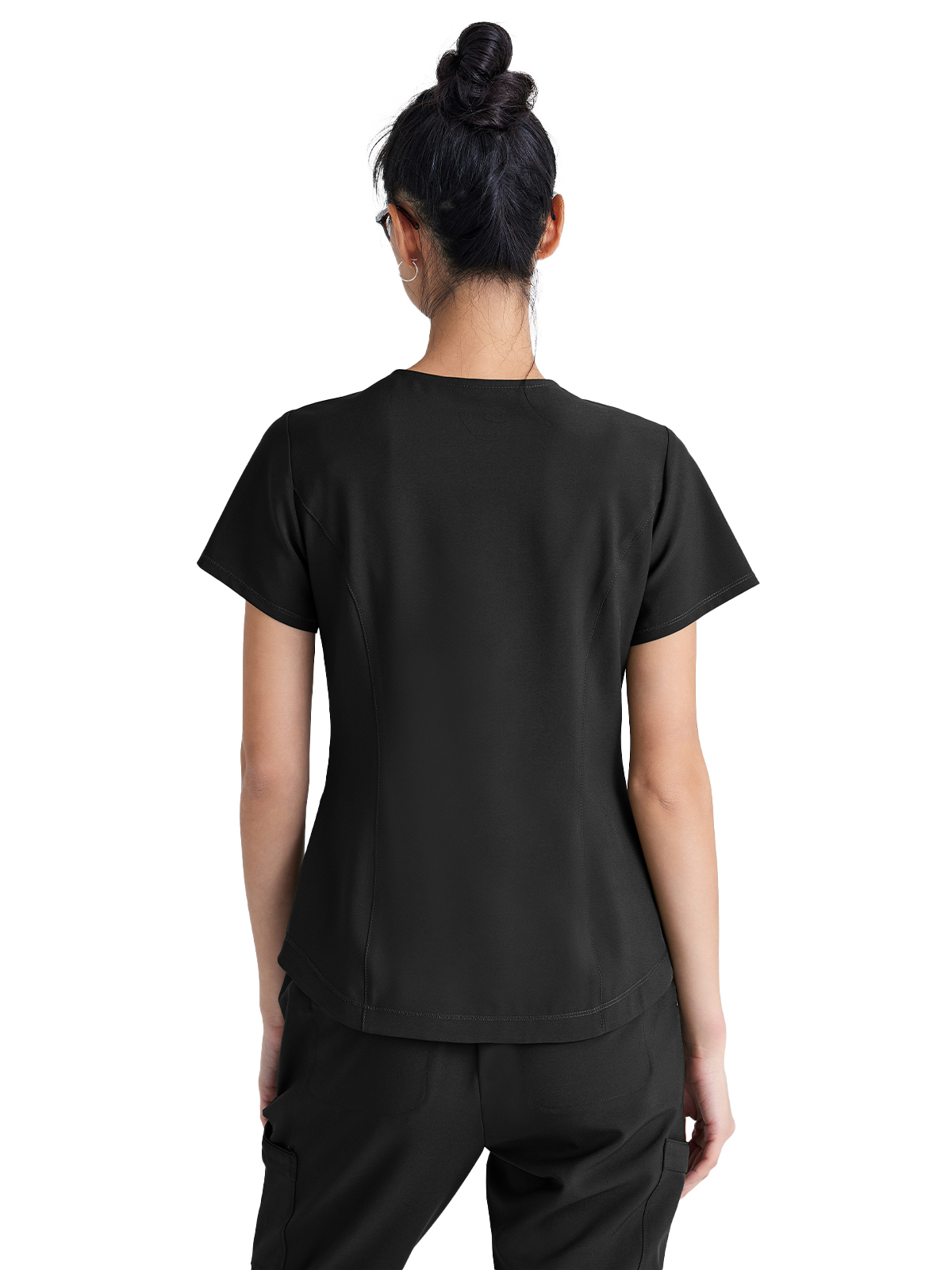 Grey's Anatomy Evolve Stretch - Women's Two-Pocket V-Neck Rhythm Scrub Top 32