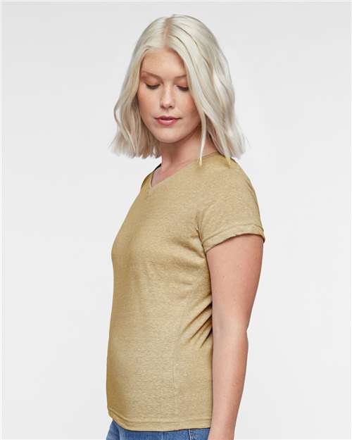 Women's Harborside Mélange V-Neck Tee - 3591 2