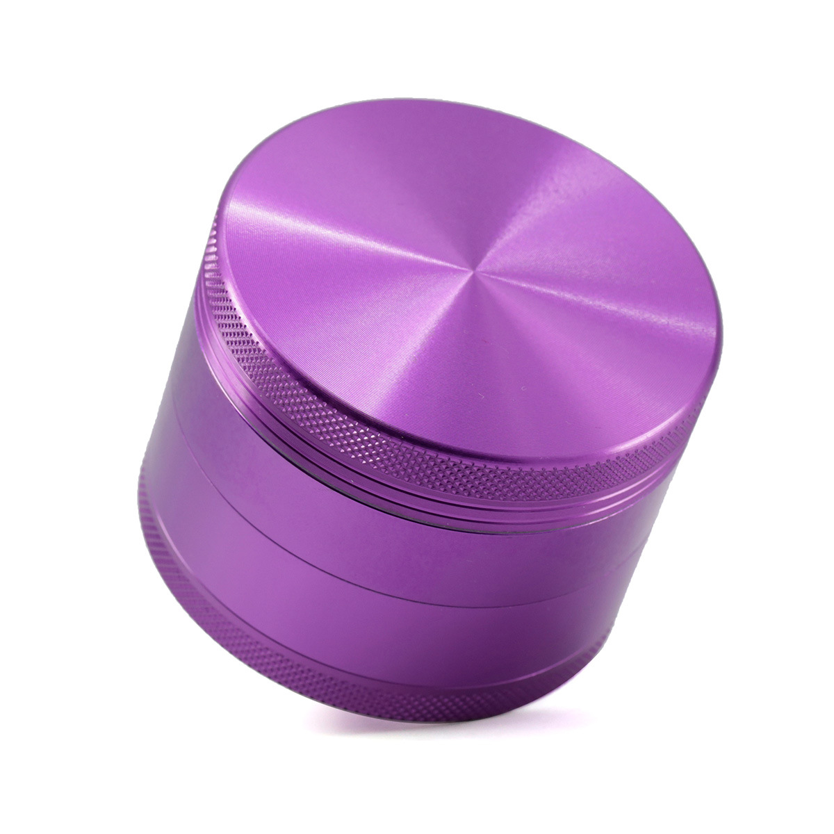Premium Aluminum Alloy Herb Grinder – 2.45" 4-Piece Metal Design with Pollen Catcher 4