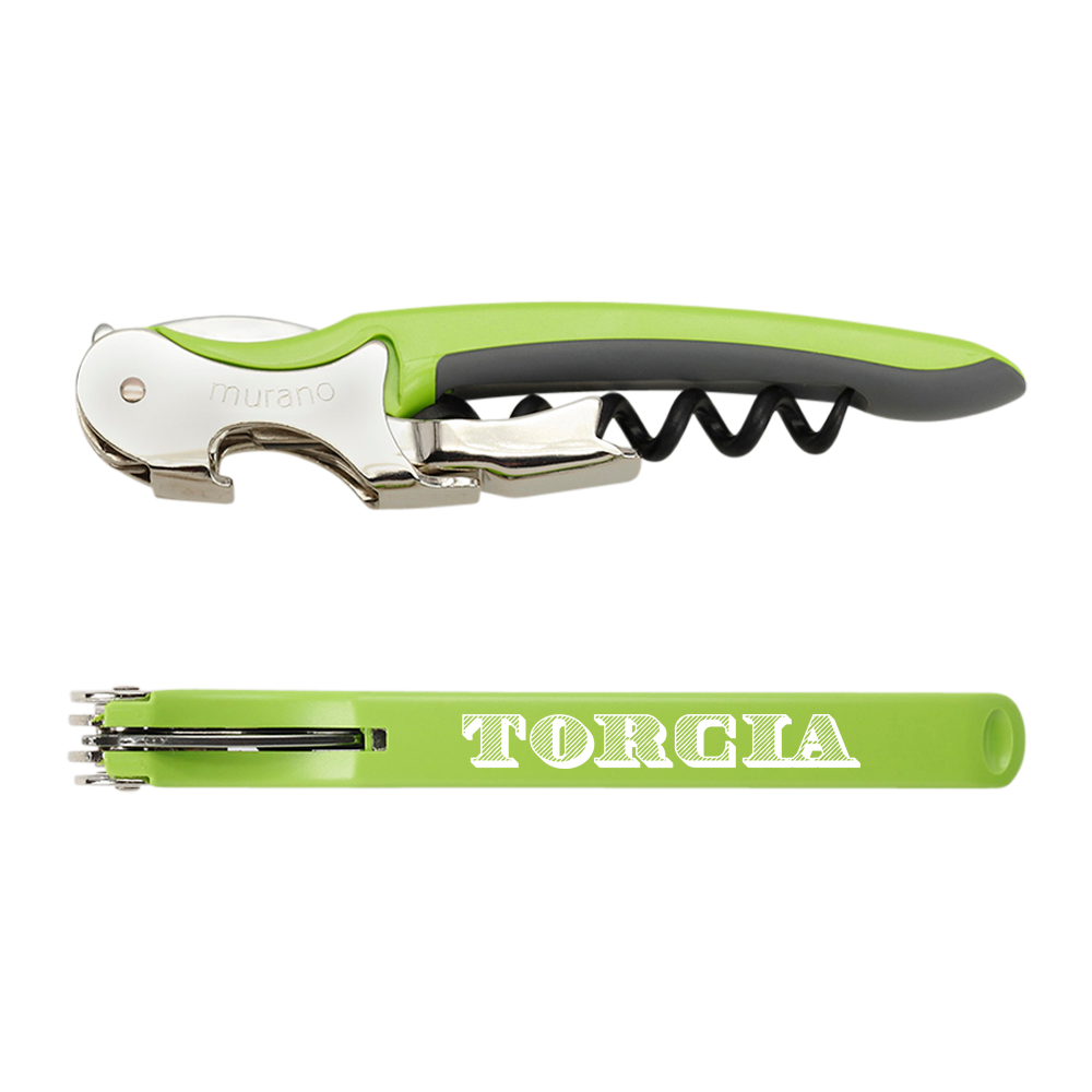 Murano Soft-Touch Italian Two-Step Waiters Corkscrew 26