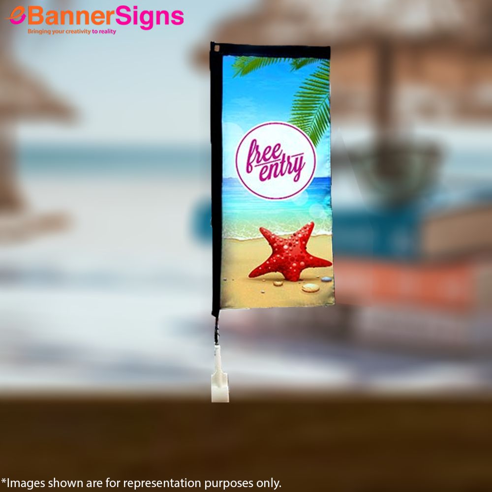 Rectangle Clip Flag 5