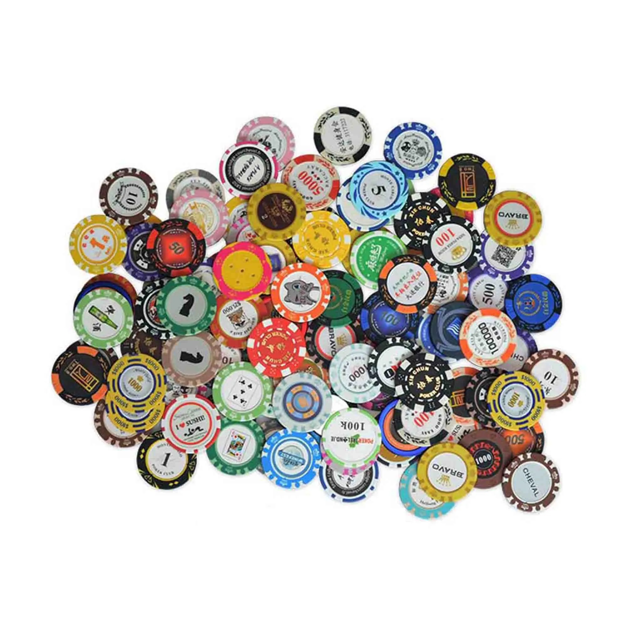 Custom Ceramic Poker Chips Casino Counter 2