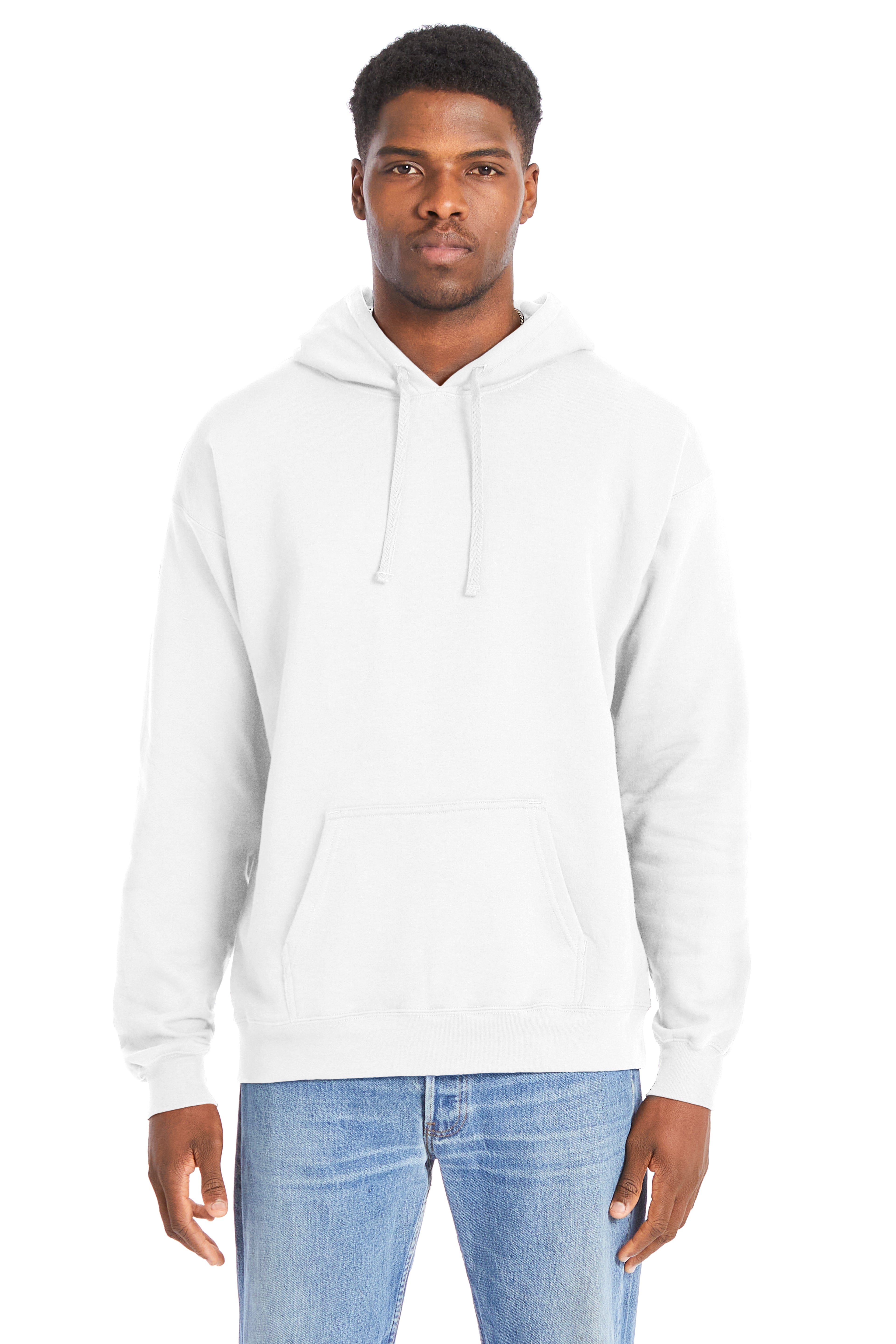 Hanes Perfect Sweat Hoodie, custom hoodie or sweatshirt with logo imprint 2
