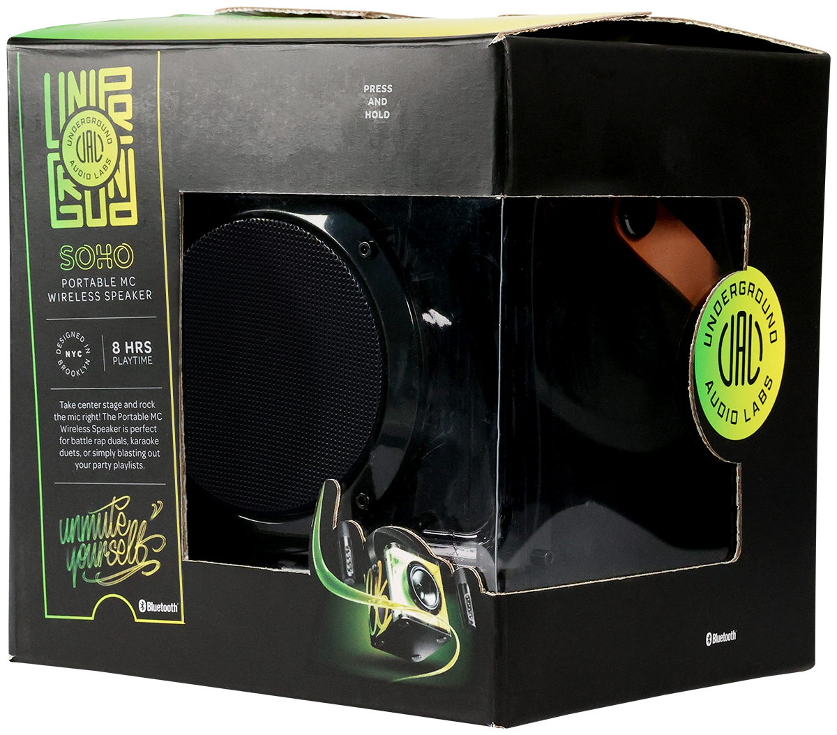 15W Karaoke Wireless Speaker with 2 Mics 2