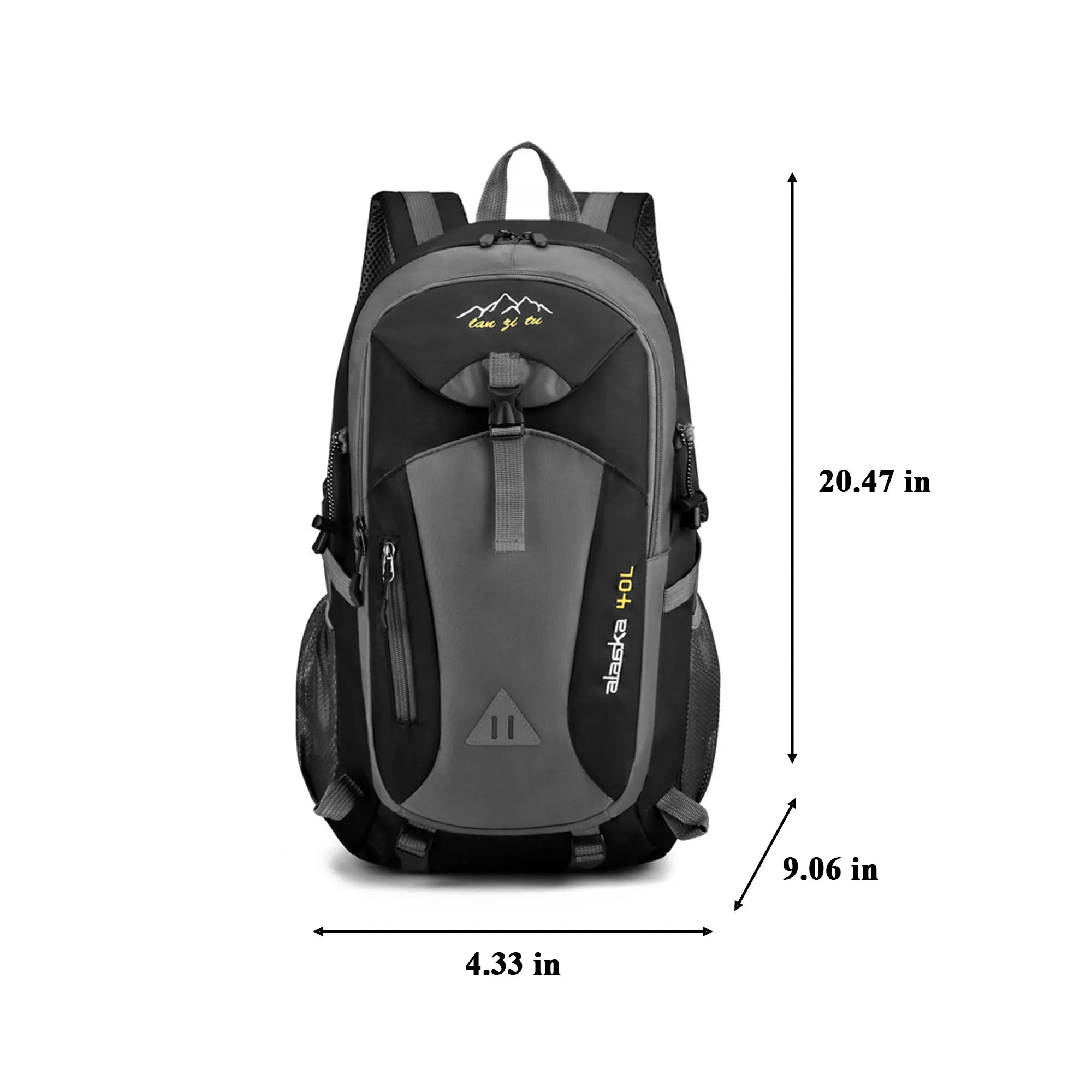 Compact 40L Outdoor Hiking Camping Backpack 2
