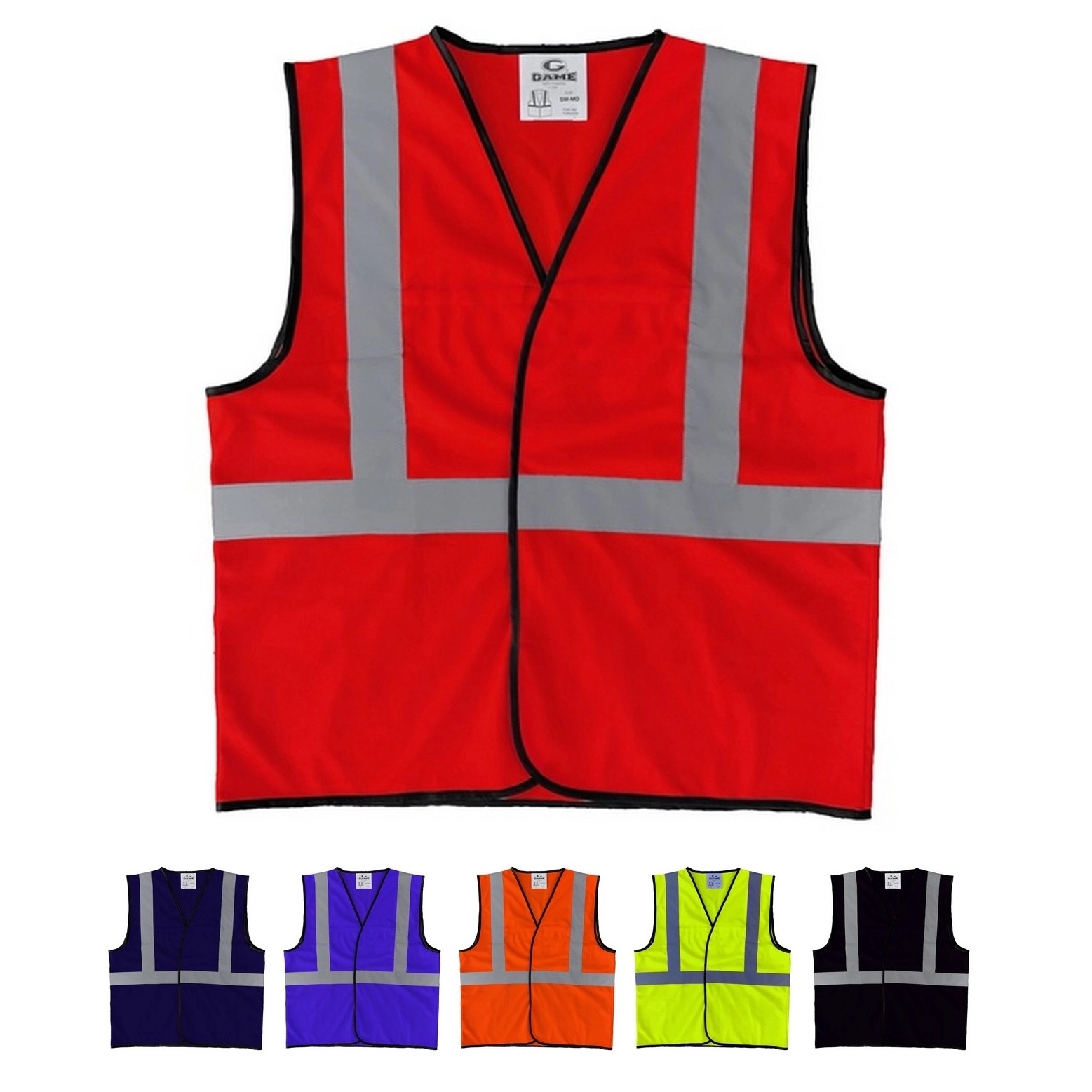 The Econo Safety Vest with Reflective Tape 1