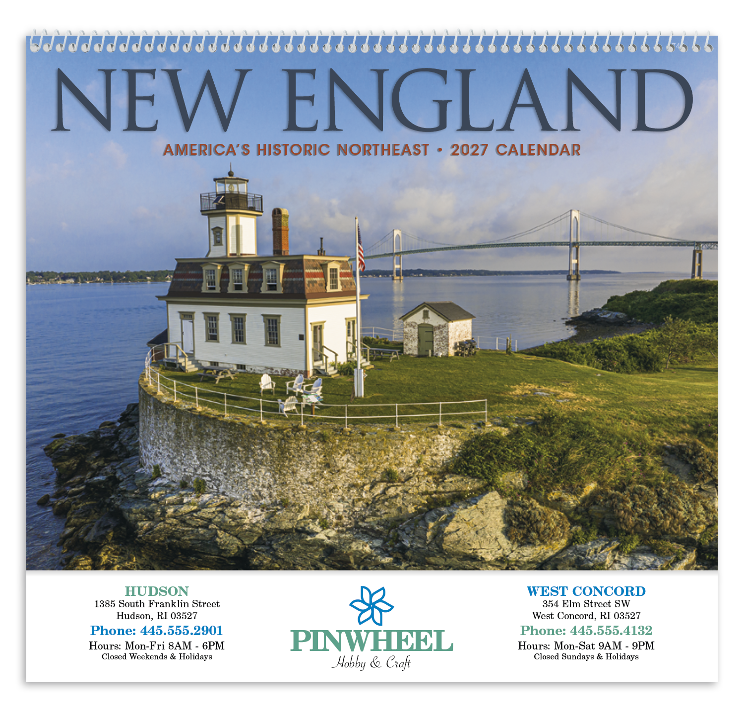 Triumph® Calendars New England Calendar 3