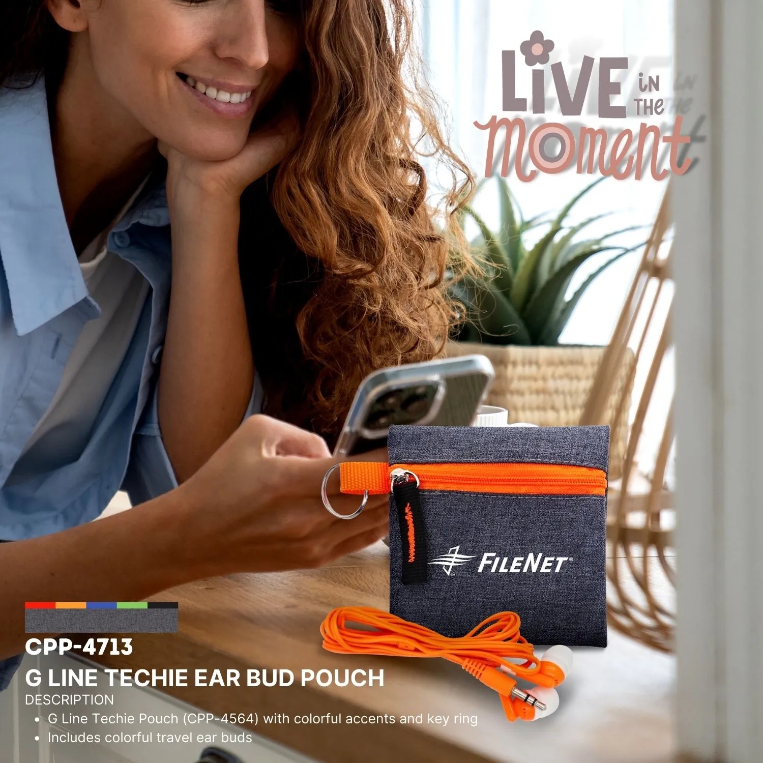 G LINE TECHIE EAR BUD POUCH 12