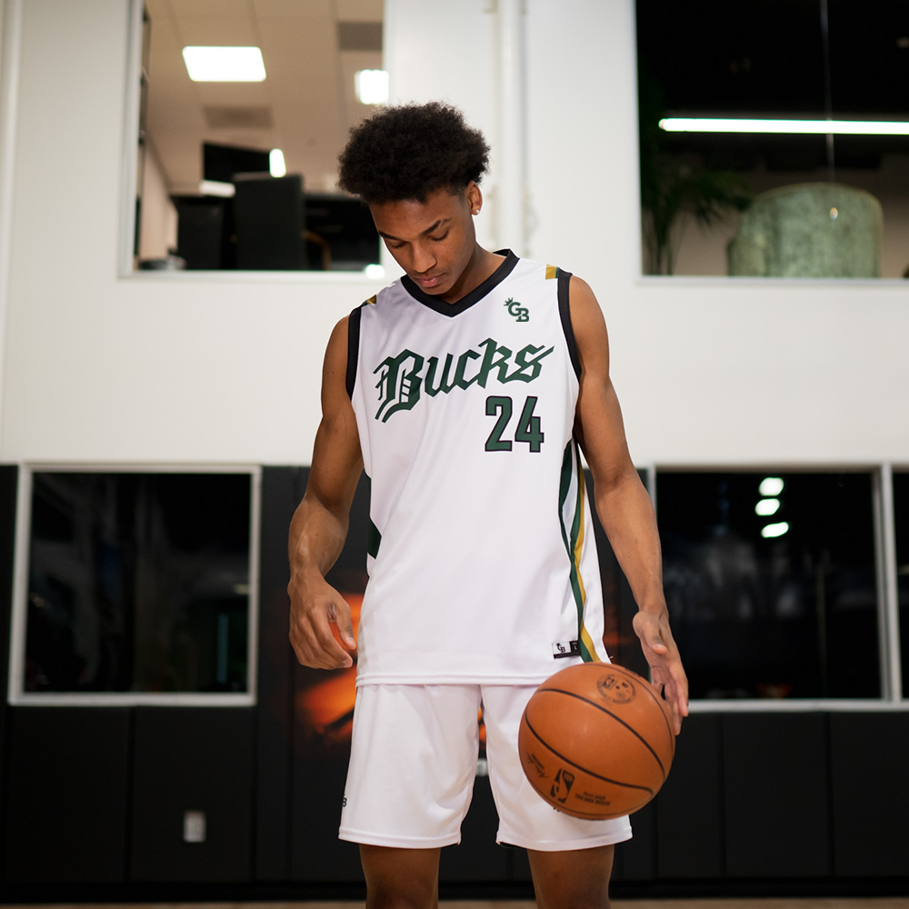 V-Neck Basketball Jersey 4