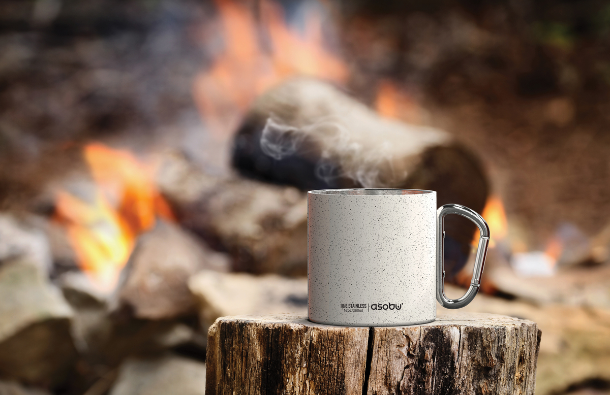 Asobu 12 Oz. Campfire Double Wall Stainless Steel Mug 19