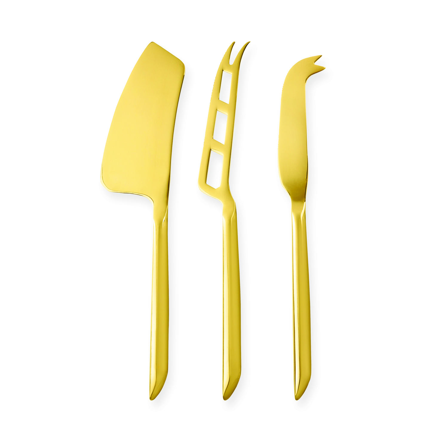 Viski® Gold Cheese Knives 5