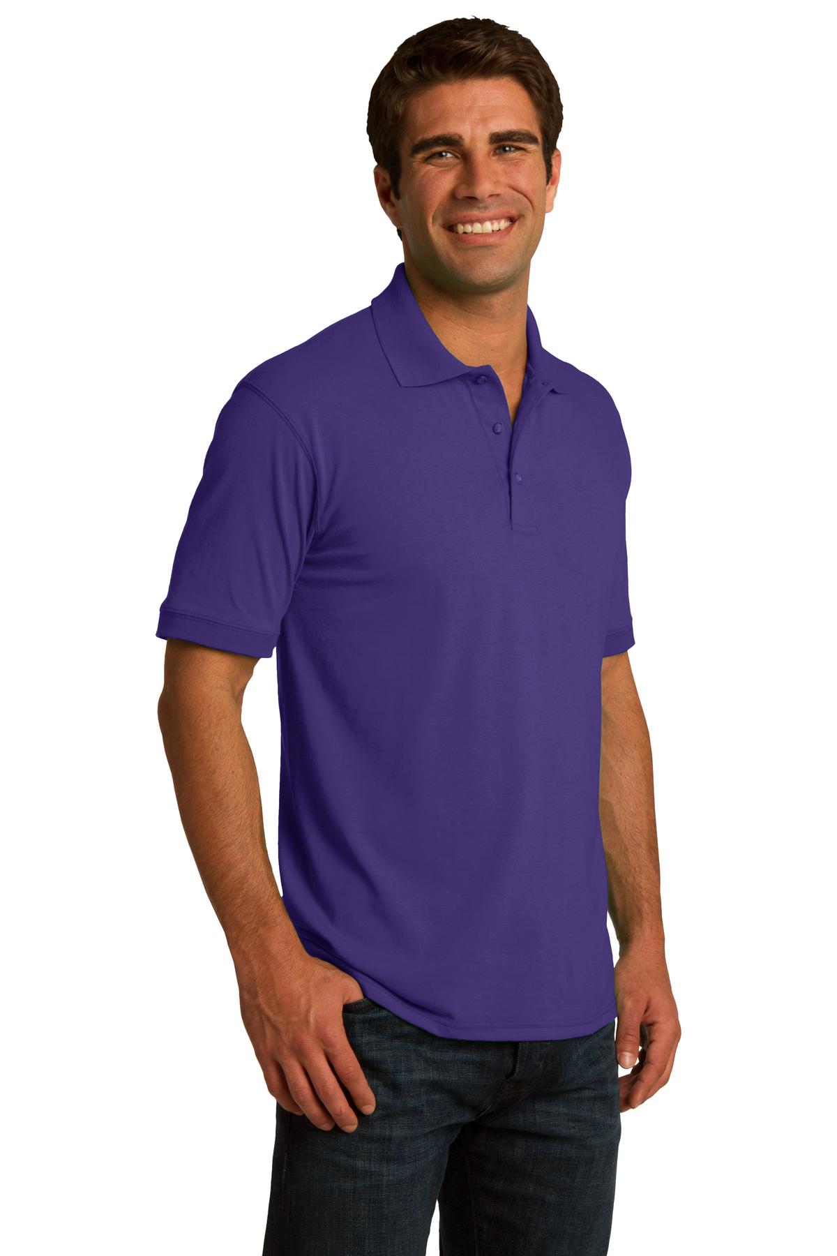 Port & Co Core Blend Jersey Knit Polo. KP55 214