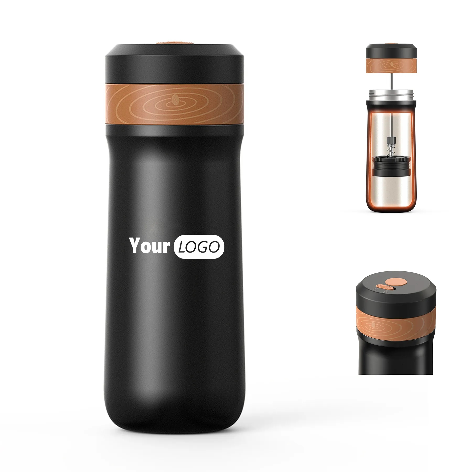 Portable French Press Coffee Maker 3