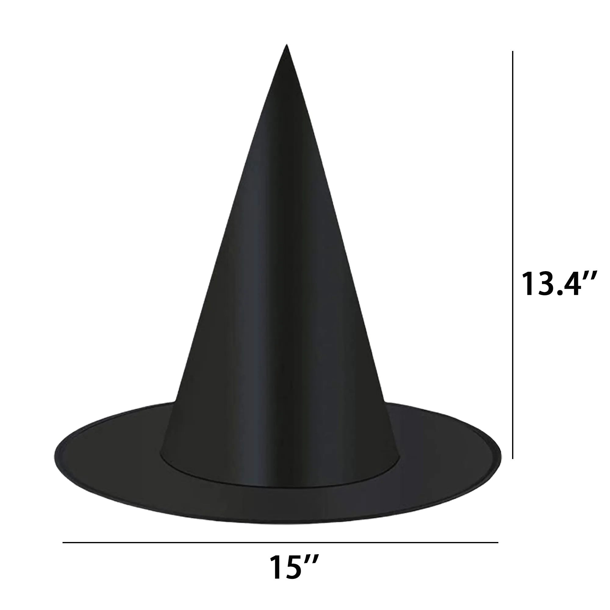 Spooky Halloween Witch/Wizard Cone Hats 2