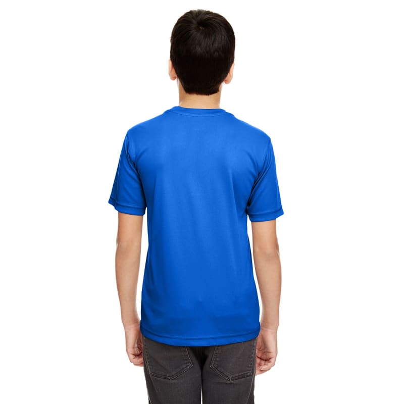 UltraClub Youth Cool & Dry Basic Performance T-Shirt 5