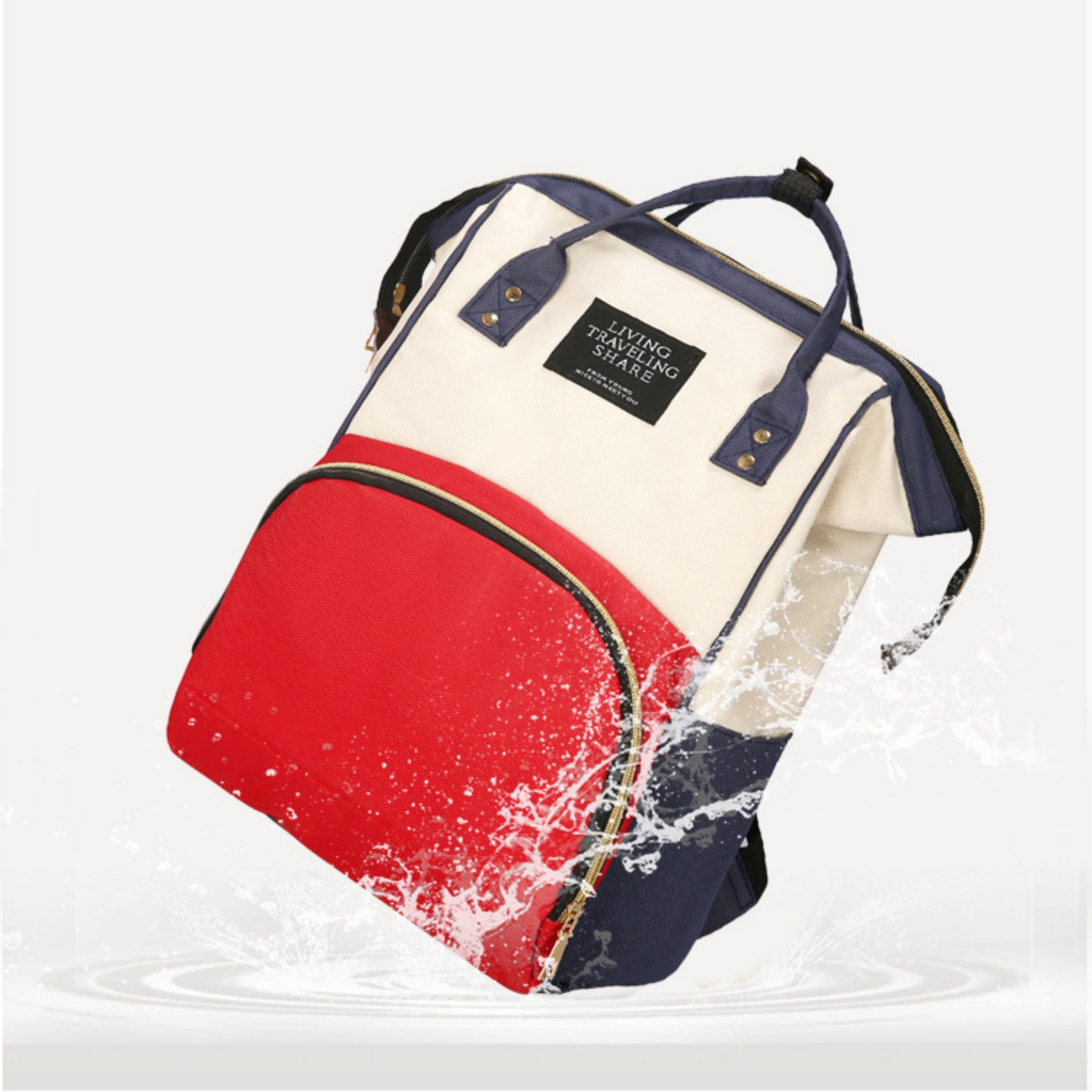 Multifunctional Large Capacity Mommy Diaper Backpack 3