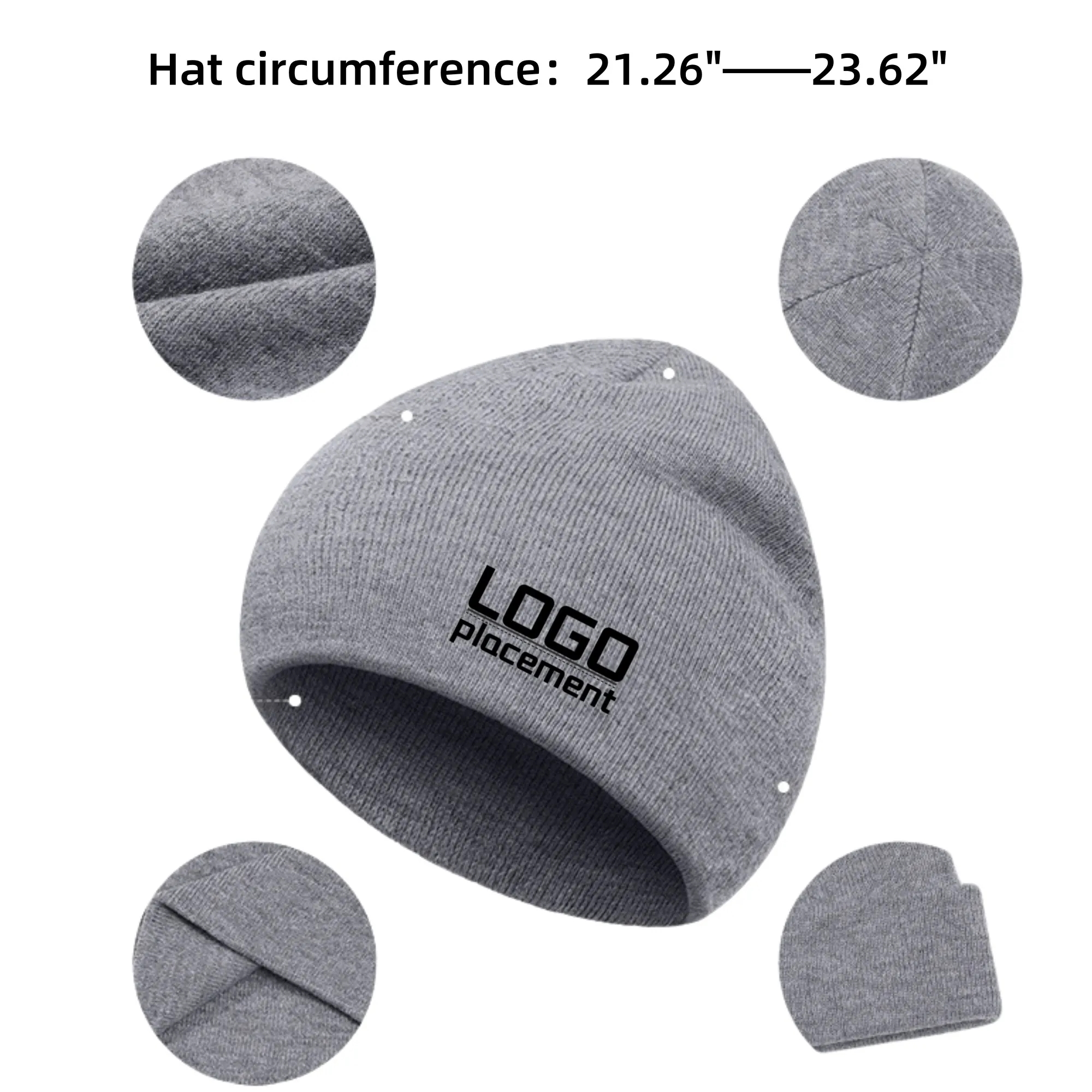 Knit Beanie Hat Colorful Options Winter Wear 4