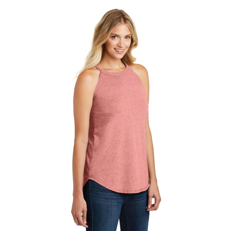 District Women's Perfect Tri Rocker Tank. 1