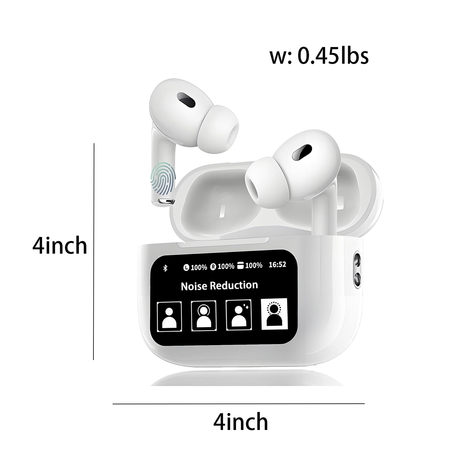 Headset with Touch Screen Display 7