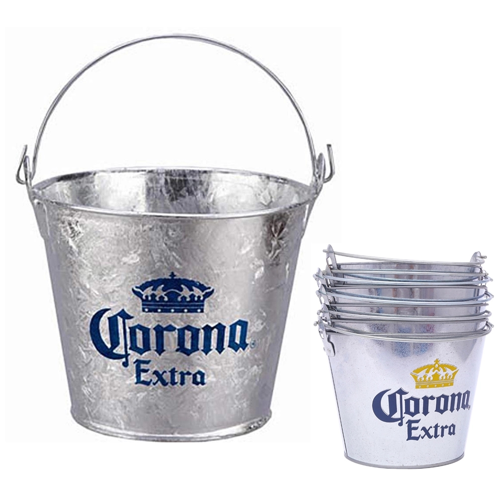 5 QT Beer Bucket w/Metal Handle 2
