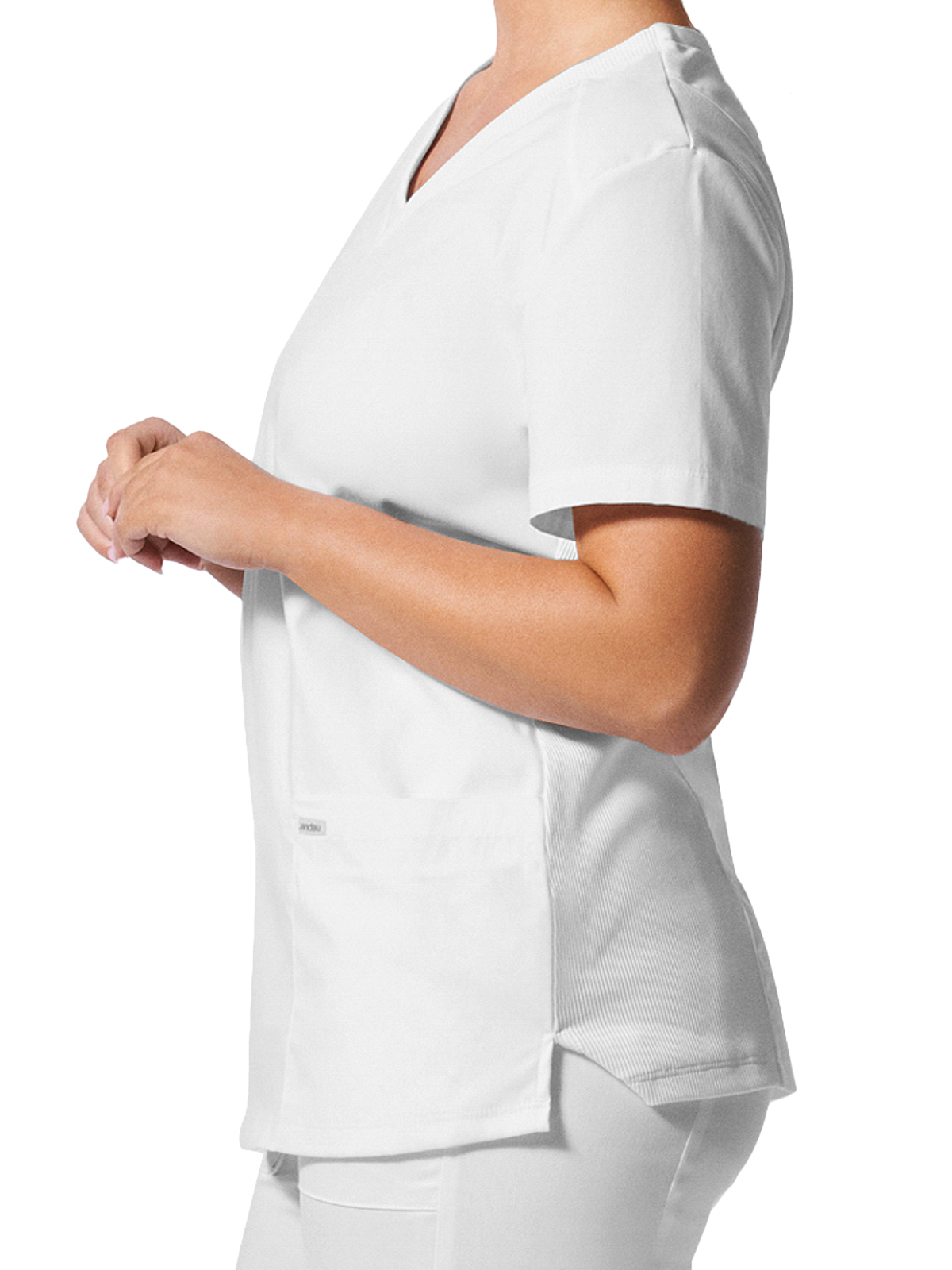 Landau - ProFlex - Women's Three-Pocket V-Neck Top 62