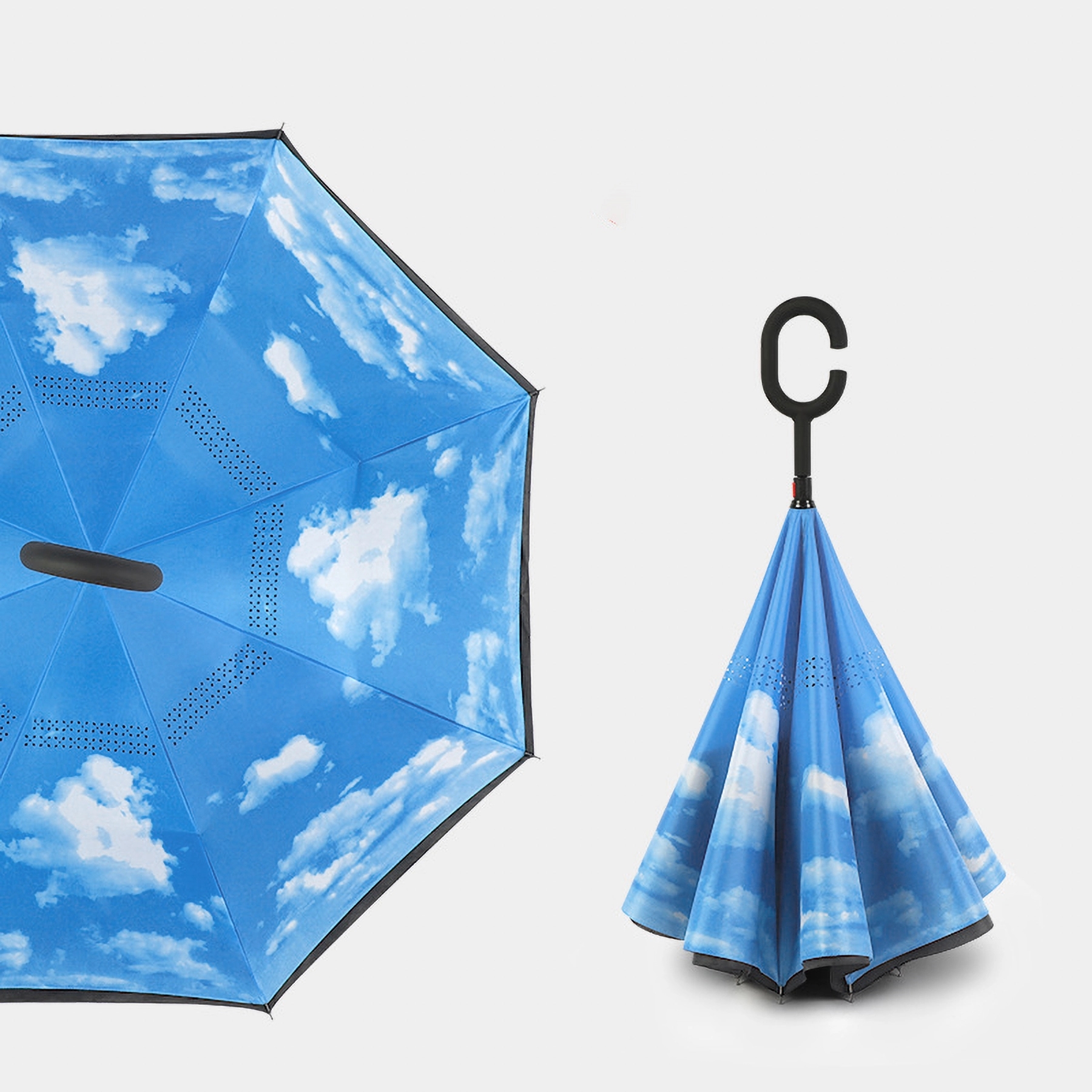 C Handle Reverse Umbrella 3