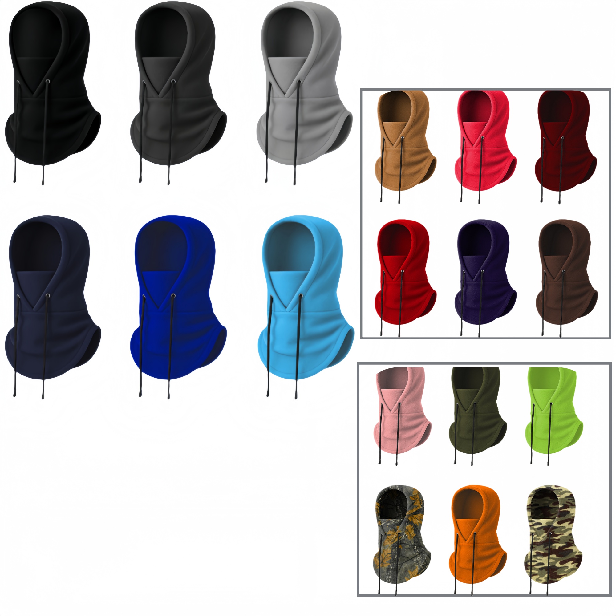 Windproof and warm headgear 2